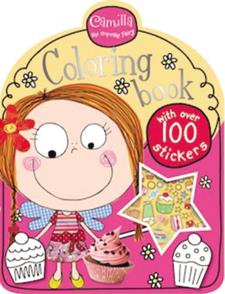 Front cover_Camilla The Cupcake Fairy Coloring Book