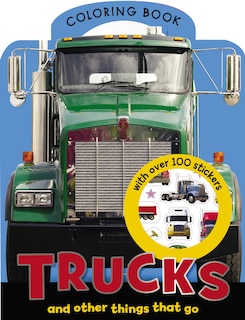 Front cover_Trucks Coloring Book