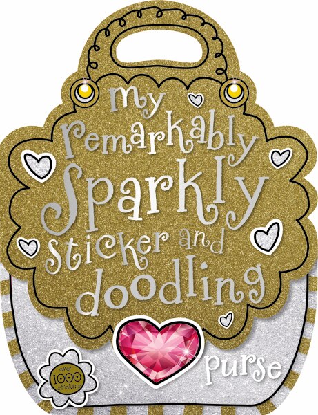 My Remarkably Sparkly Sticker and Doodling Purse