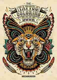 Tattoo Coloring Book: (adult Coloring Books, Coloring Books For Adults, Coloring Books For Grown-ups) de Oliver Munden