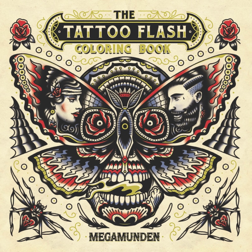 Couverture_The Tattoo Flash Coloring Book