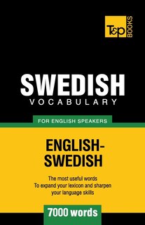 Couverture_Swedish vocabulary for English speakers - 7000 words