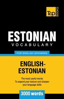 Couverture_Estonian vocabulary for English speakers - 3000 words