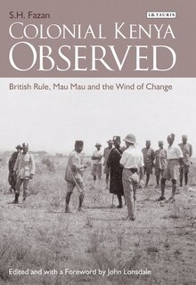 Front cover_Colonial Kenya Observed