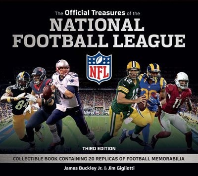 Front cover_The Official Treasures of the National Football League