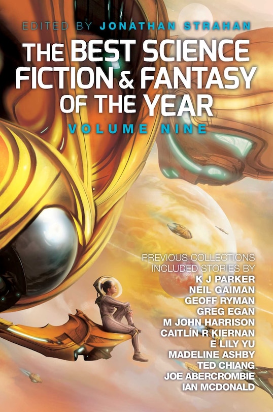 Front cover_The Best Science Fiction and Fantasy of the Year, Volume Nine