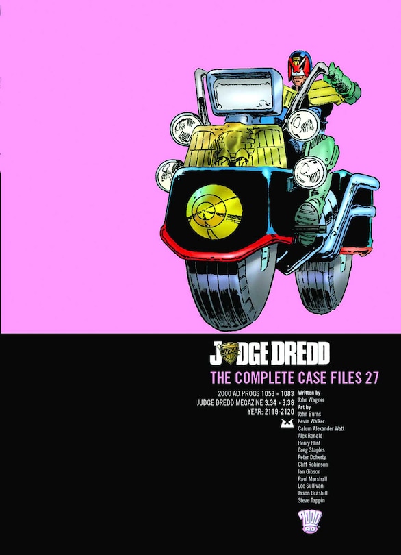 Front cover_Judge Dredd: The Complete Case Files 27