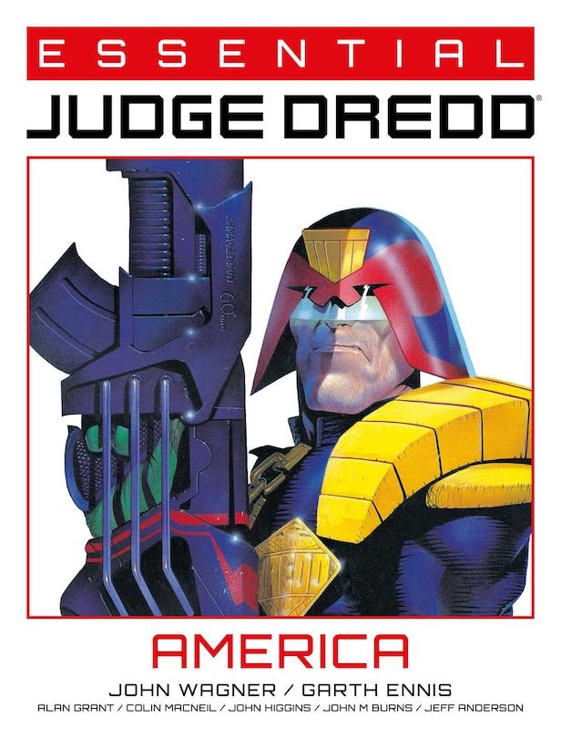 Front cover_Essential Judge Dredd: America