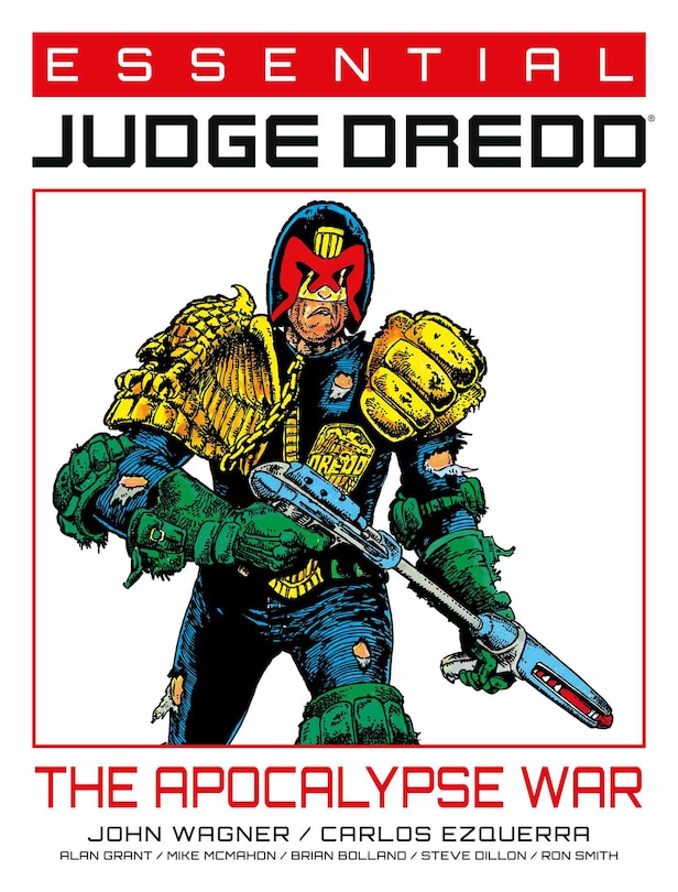 Front cover_Essential Judge Dredd: The Apocalypse War