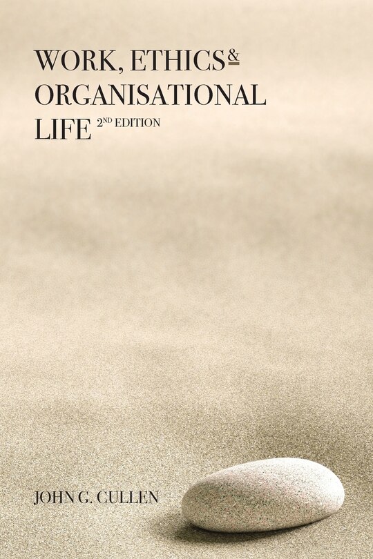 Couverture_Work, Ethics & Organisational Life 2e