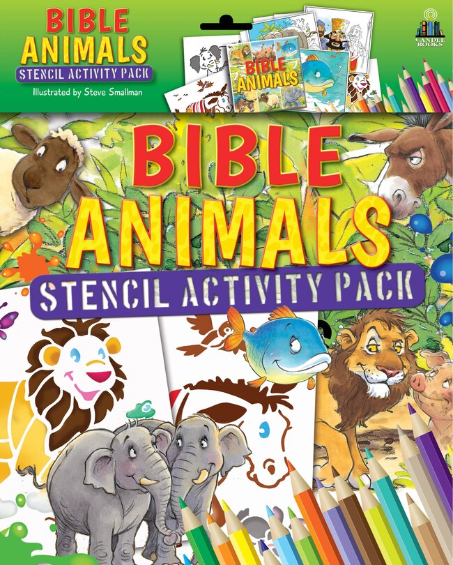 Couverture_Bible Animals Stencil Activity Pack