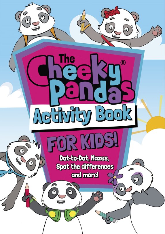 Front cover_Cheeky Pandas Activity Book