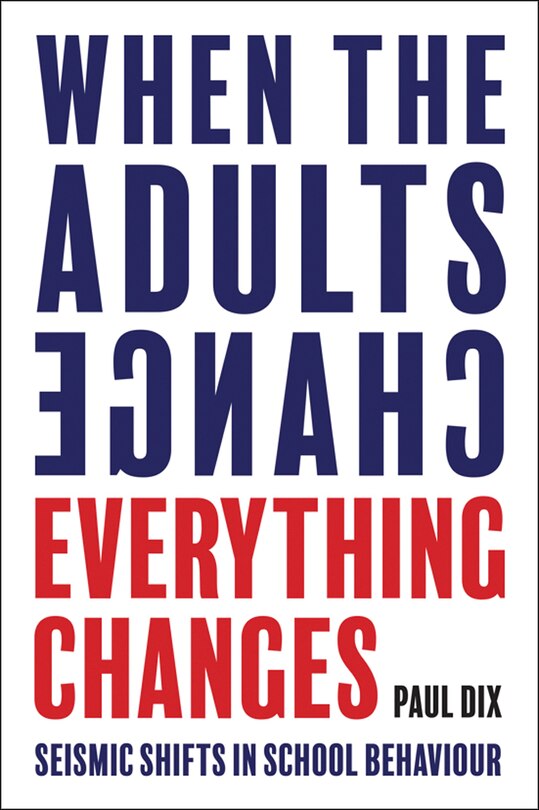 Front cover_When The Adults Change, Everything Changes