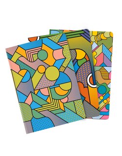 Supermundane Cahier 3 Pack - Lined/Plain/Dot Grid - Medium