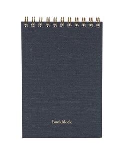 Weskin Wirobound Sketchbook - Navy Blue Small