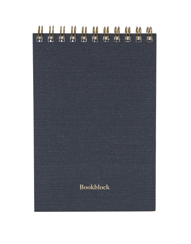 Weskin Wirobound Sketchbook - Navy Blue Small