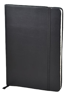 Couverture_Monsieur Notebook Soft Leather Journal - Black Ruled Medium