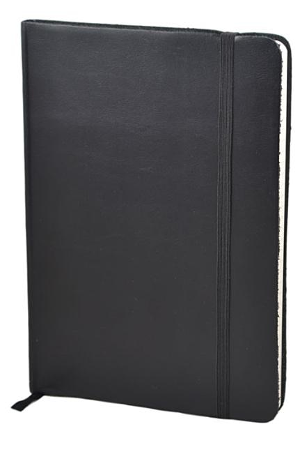 Couverture_Monsieur Notebook Soft Leather Journal - Black Ruled Medium