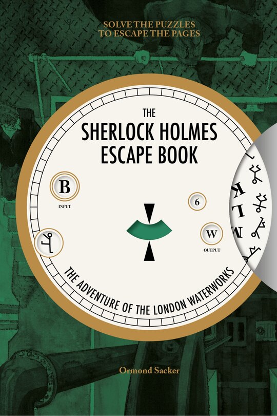 Front cover_Sherlock Holmes Escape Book: The Adventure of the London Waterworks