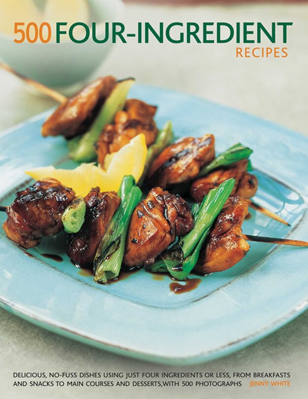 Front cover_500 Four-Ingredient Recipes