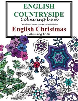 Couverture_English Countryside and Christmas Colouring Book