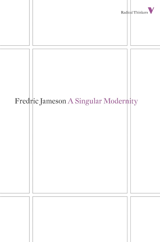 Front cover_A Singular Modernity