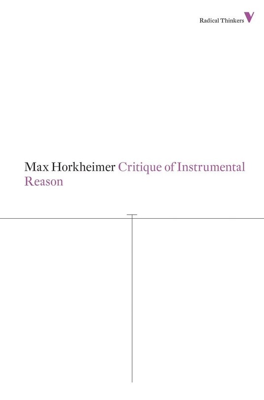 Front cover_Critique Of Instrumental Reason