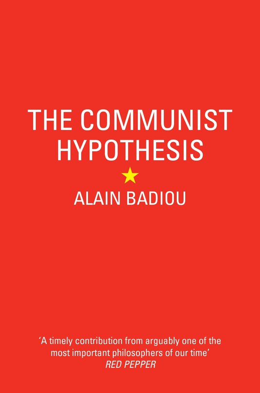 Front cover_The Communist Hypothesis