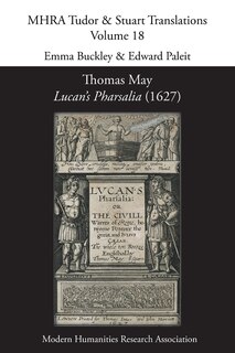 Front cover_Thomas May, Lucan's Pharsalia (1627)