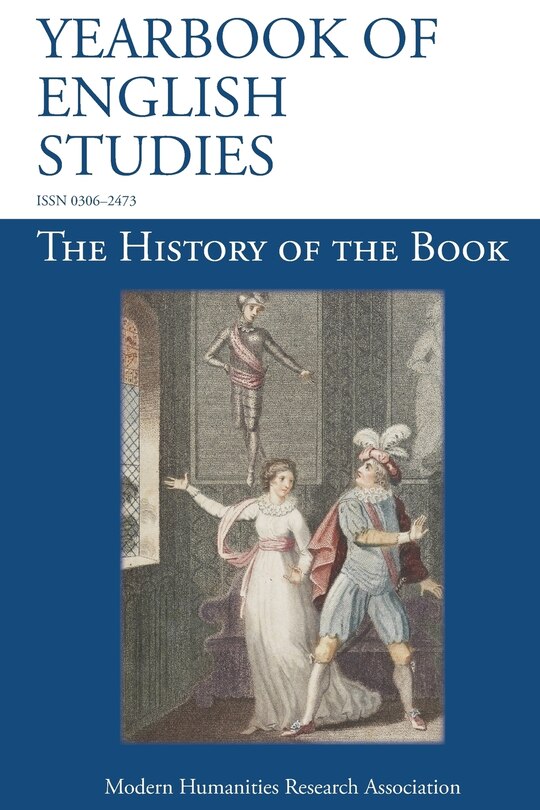 Couverture_The History of the Book (Yearbook of English Studies (45) 2015)