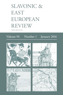 Front cover_Slavonic & East European Review (94
