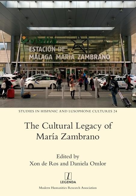 Couverture_The Cultural Legacy of María Zambrano