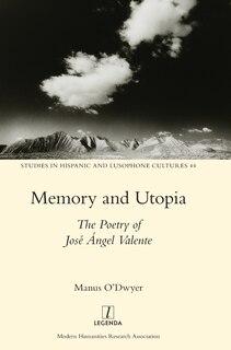 Couverture_Memory And Utopia