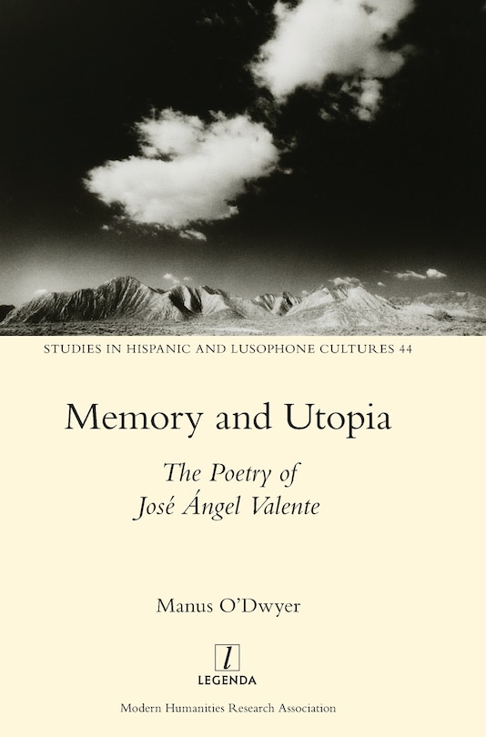 Couverture_Memory And Utopia