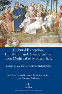 Front cover_Cultural Reception, Translation and Transformation from Medieval to Modern Italy