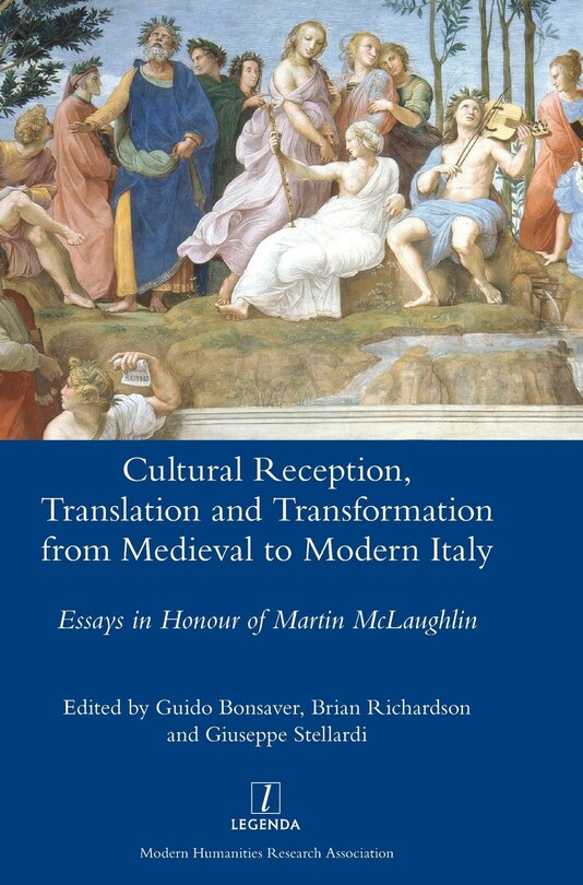 Front cover_Cultural Reception, Translation and Transformation from Medieval to Modern Italy
