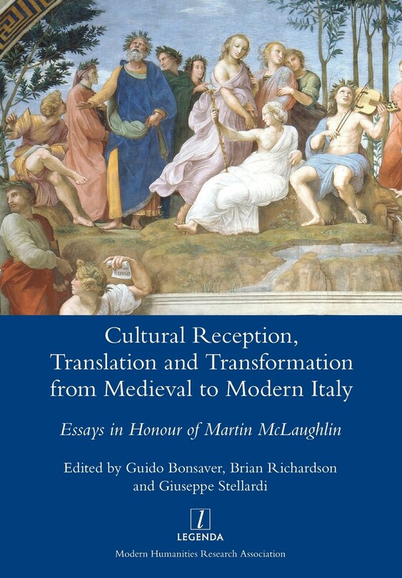 Front cover_Cultural Reception, Translation and Transformation from Medieval to Modern Italy