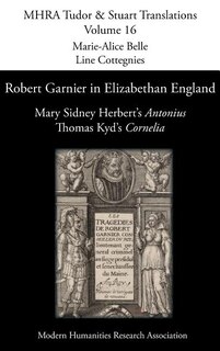 Couverture_Robert Garnier in Elizabethan England