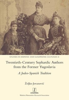 Couverture_Twentieth-Century Sephardic Authors from the Former Yugoslavia