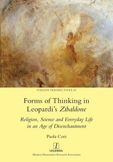 Front cover_Forms of Thinking in Leopardi's Zibaldone
