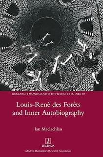Front cover_Louis-René des Forêts and Inner Autobiography