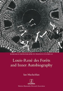 Front cover_Louis-René des Forêts and Inner Autobiography