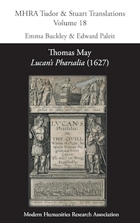 Front cover_Thomas May, Lucan's Pharsalia (1627)