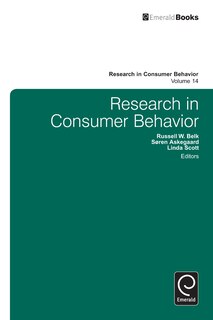 Front cover_Research in Consumer Behavior