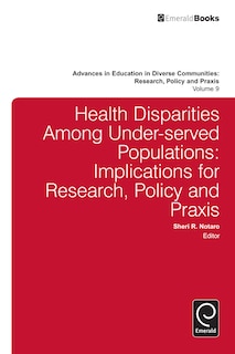 Front cover_Health Disparities Among Under-served Populations