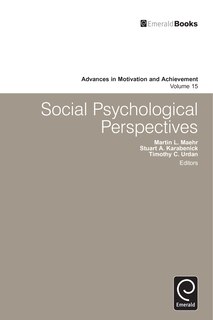 Front cover_Social Psychological Perspectives