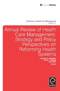 Couverture_Annual Review of Health Care Management