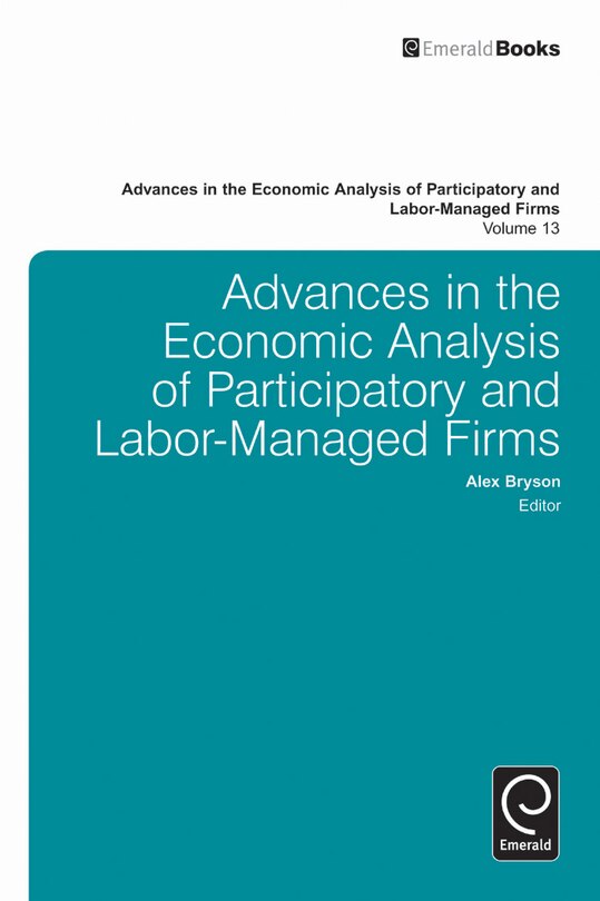 Front cover_Advances in the Economic Analysis of Participatory and Labor-Managed Firms