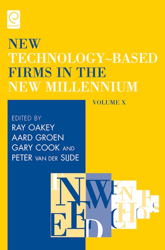Front cover_New Technology-based Firms in the New Millennium