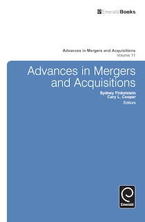 Couverture_Advances in Mergers and Acquisitions